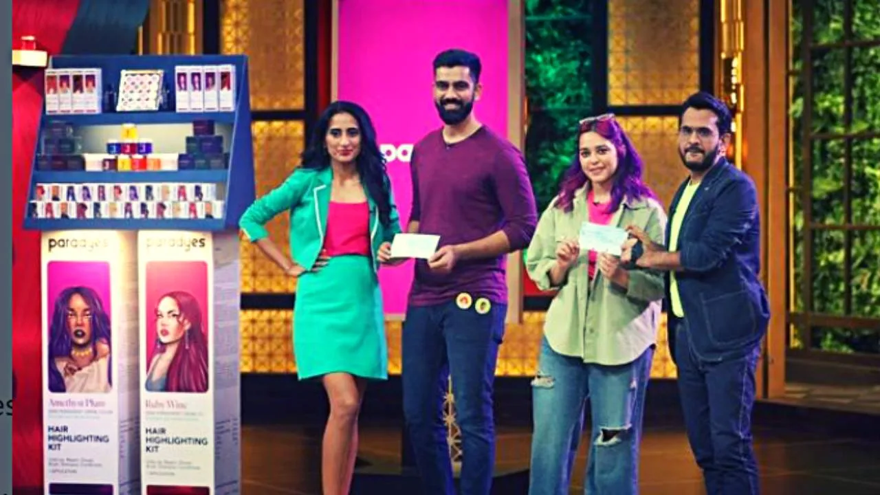 Shark Tank India 2 : Meet the hair color brand Paradyes which led the sharks  to an