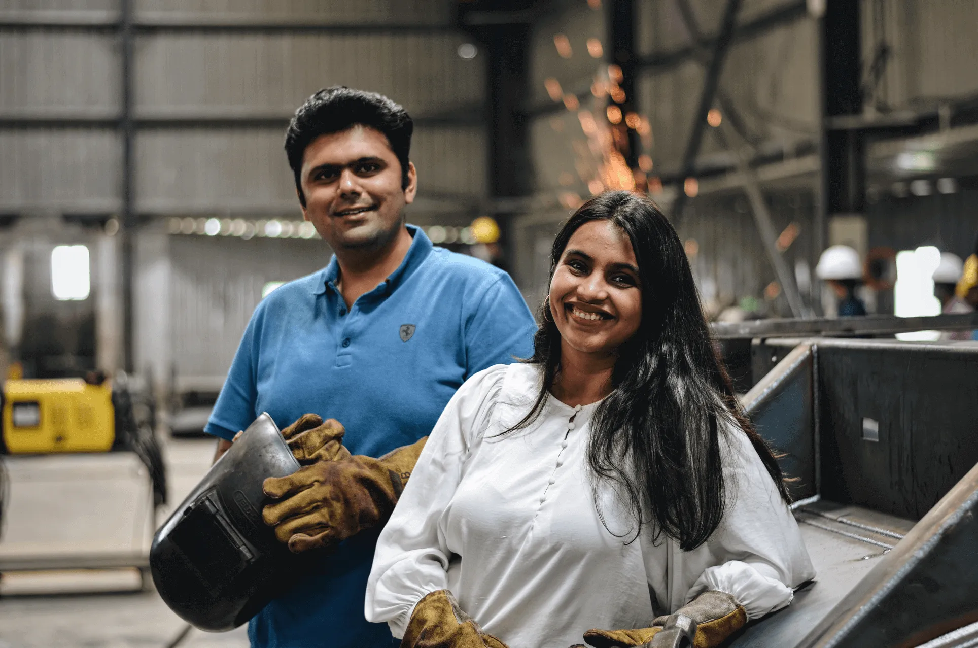 Chetan Walunj and Aditi Walunj - Founders of Repose Energy