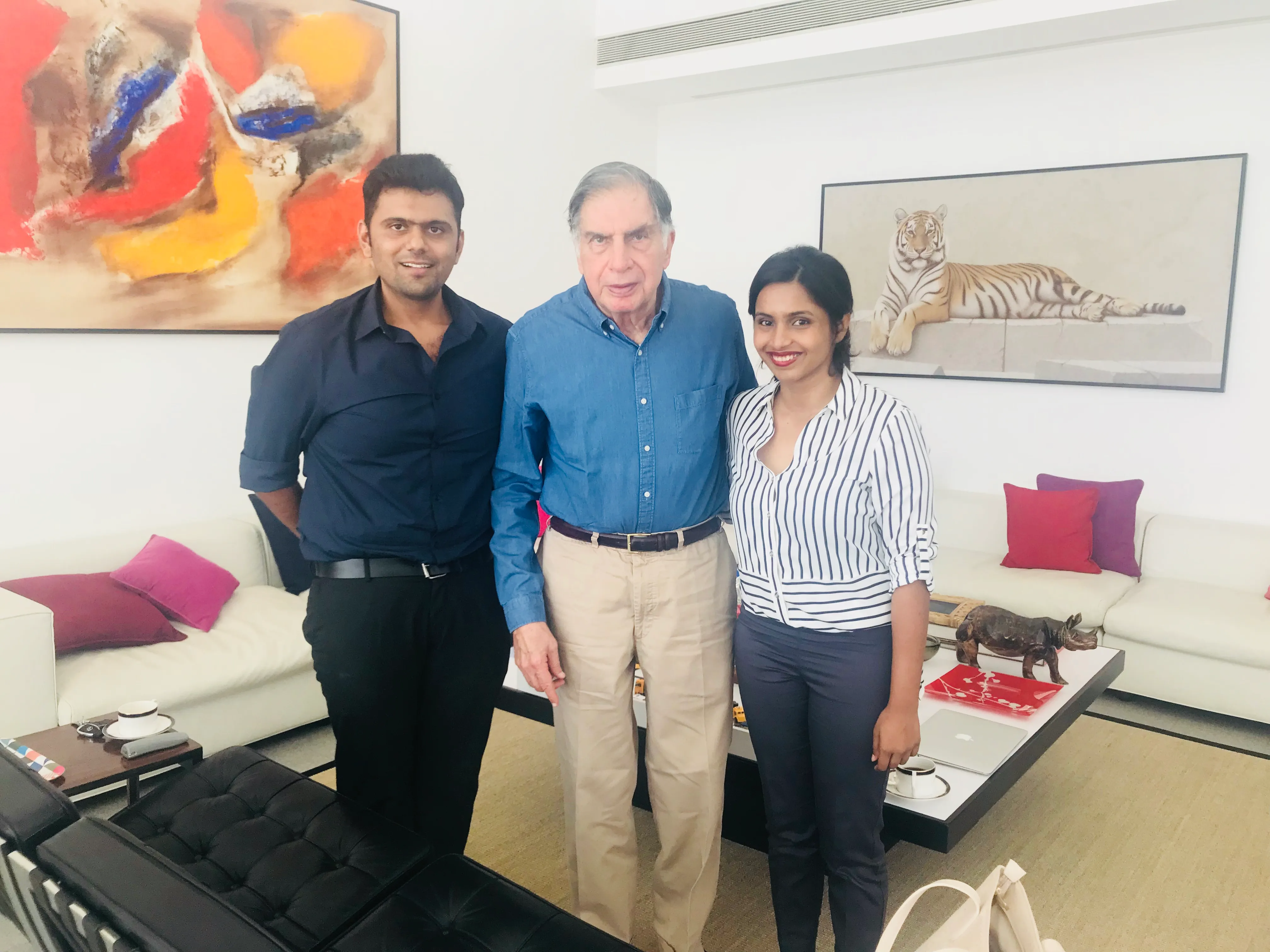 Founders of Repos with Mr. Ratan Tata