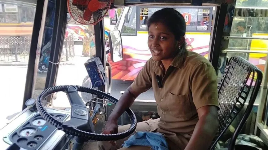 sharmila bus driver