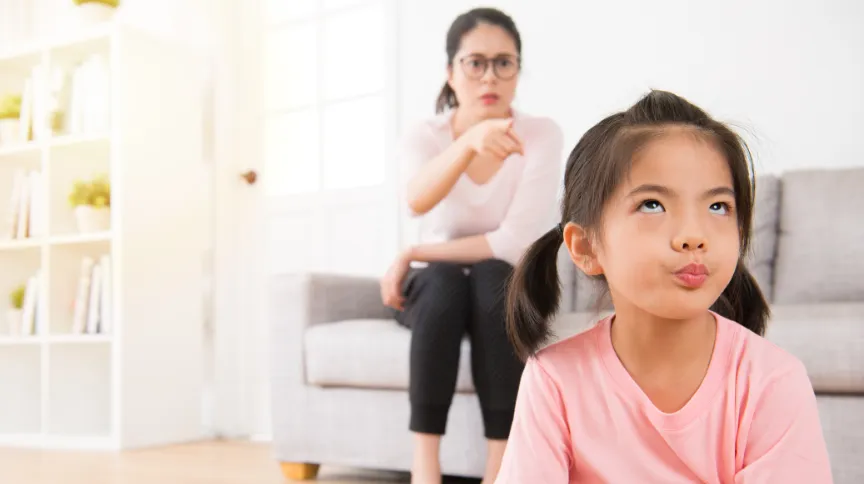 child not listening to parent