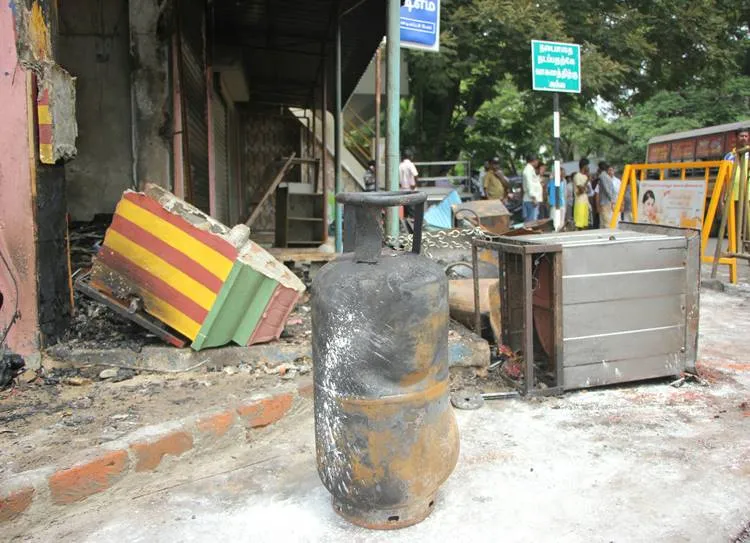 fire accident, chennai