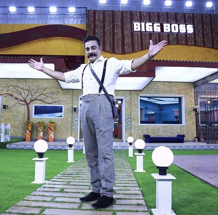 Tamil Bigg Boss Season 2: Kamal Haasan inside Bigg Boss set