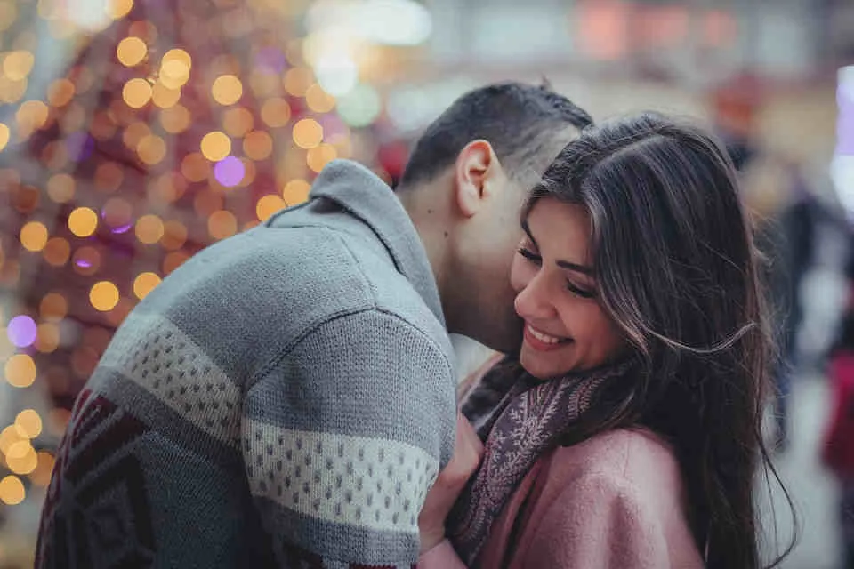 Kiss on the cheek