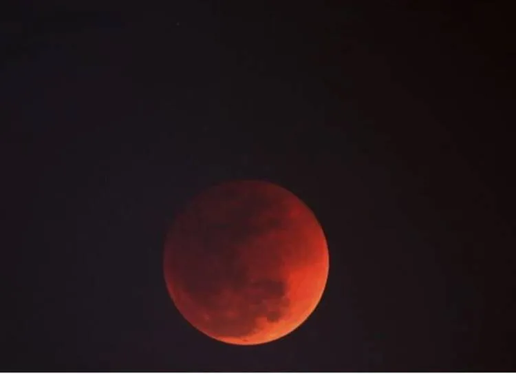 Blood moon, Lunar Eclipse Today Time
