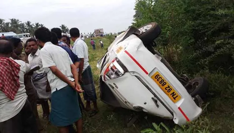 shalini car accident