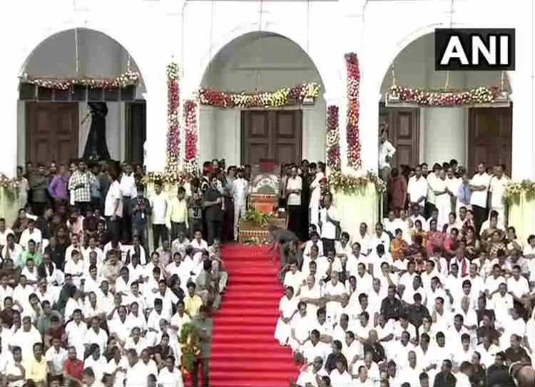 Karunanidhi Funeral