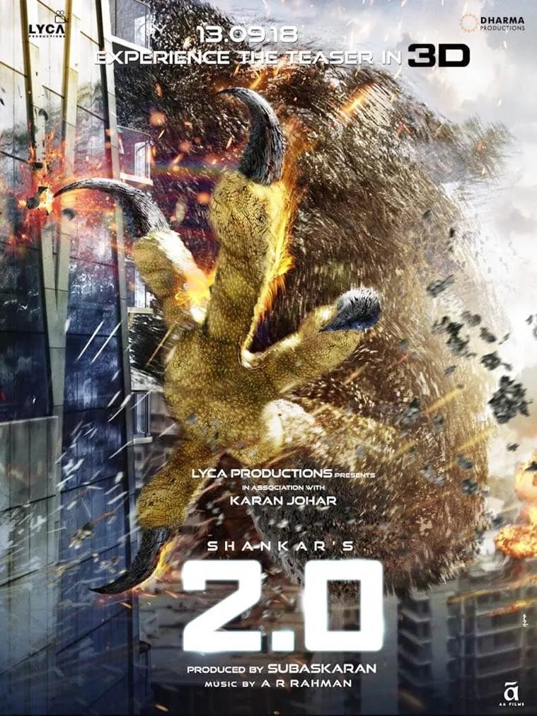 2.0 poster , 2.0 போஸ்டர்