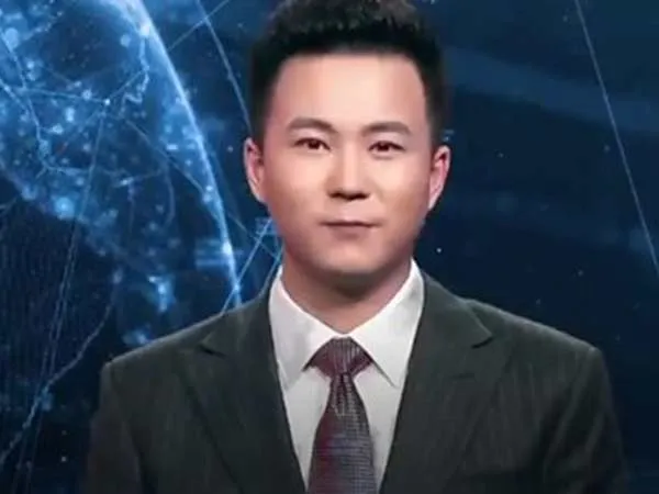 china virtual news reader