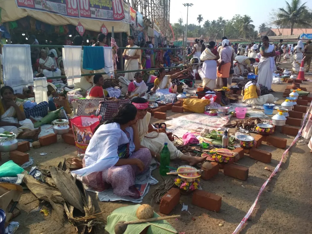 Aatrukal Bagavathi amman Temple, Pongal Festival 
