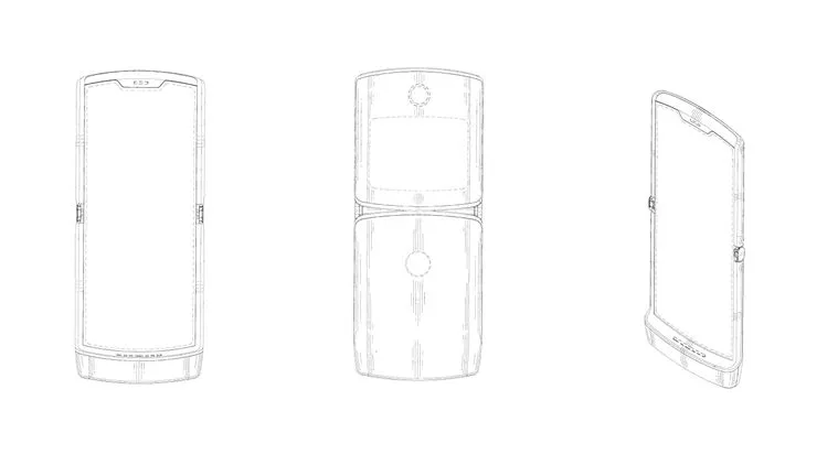 Motorola’s foldable Razr secondary screen