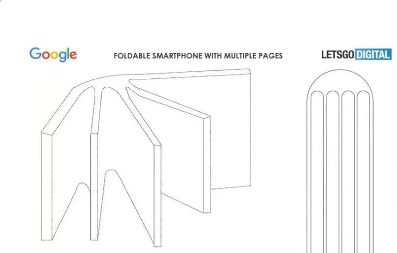 Google Foldable Smartphone Patent