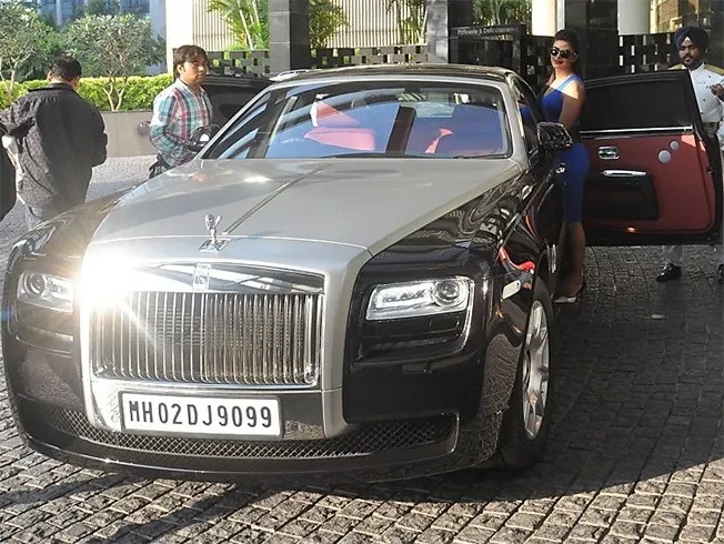 celebrities with rolls royce