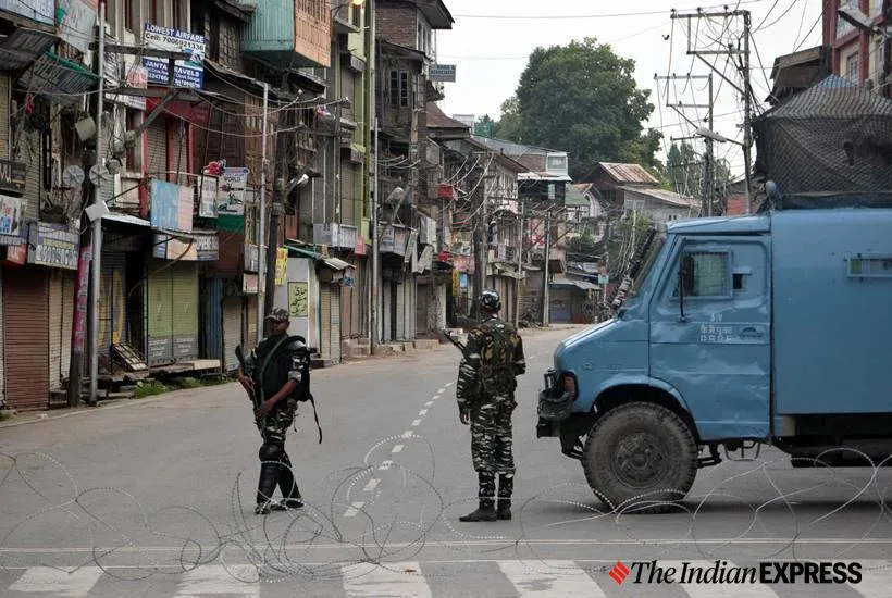 Kashmir lockdown Exclusive Express photos from Kashmir Valley