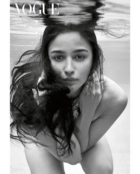 Alia Bhatt underwater photo shoot