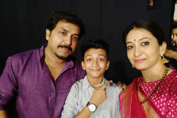 Tamil serial real couples, Shyam Ganesh - Sindhu