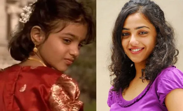 Nithya Menon as Child Artist