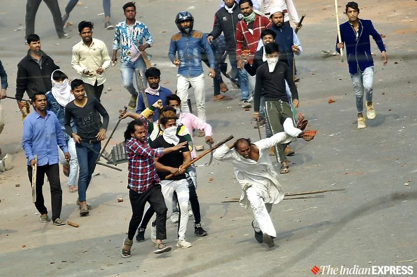 delhi violence caa protesters 