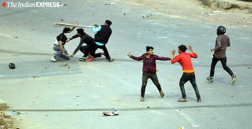 delhi violence caa protesters 