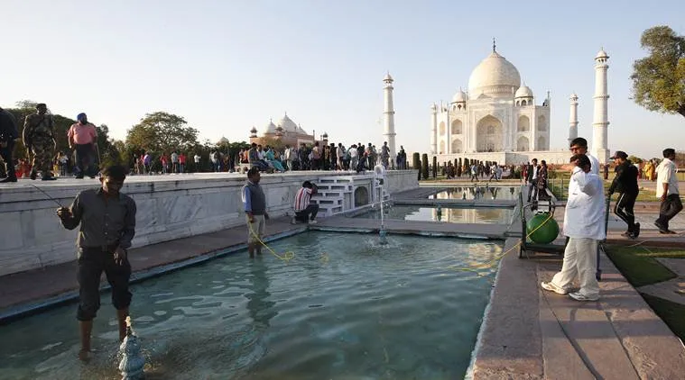 United States President Donald Trump India Visit, Agra 