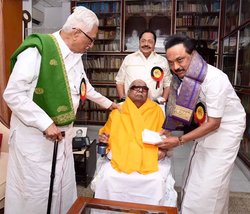 DMK general secretary K Anbazhagan Death, க.அன்பழகன் மறைவு 