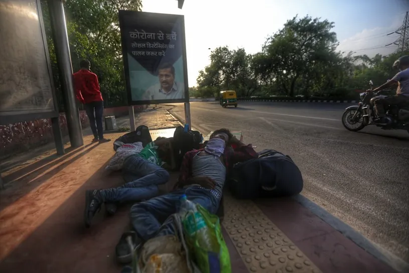 coronavirus lockdown migrant crisis Indian express special photo gallery