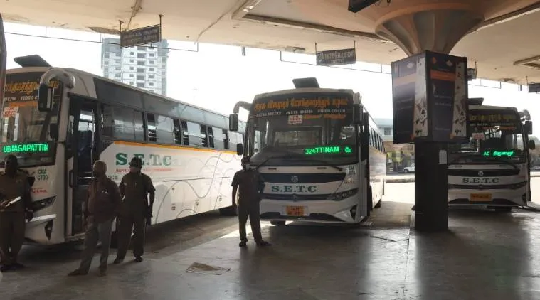 Corona Lockdown Relaxation, Chennai Central Railway Station, Koyambedu Bus Stand