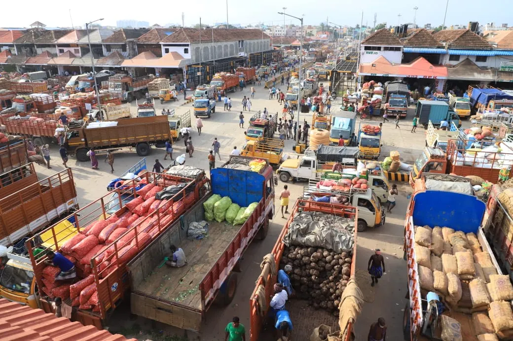 Koyambedu Market Opening Images
