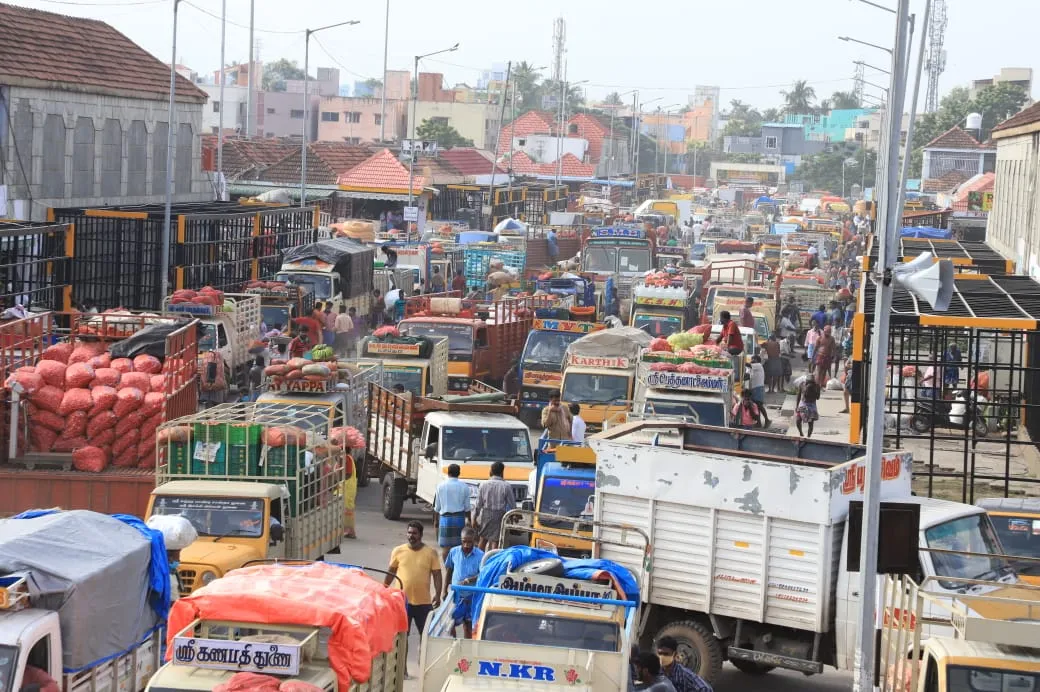 Koyambedu Market Opening Images