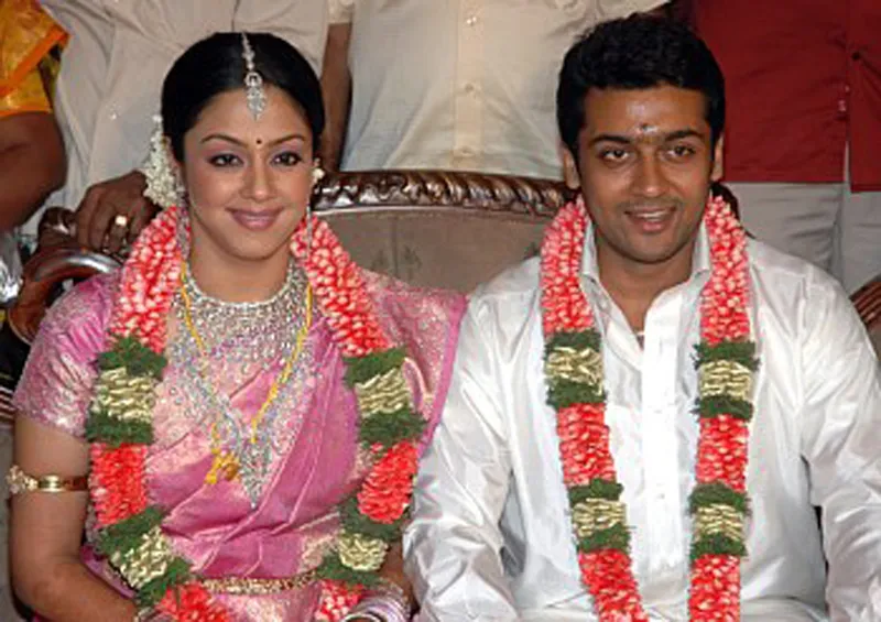 Surya Jyotika marriage