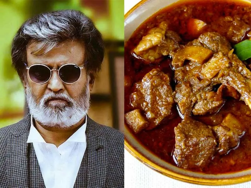 rajinikanth favourite Food