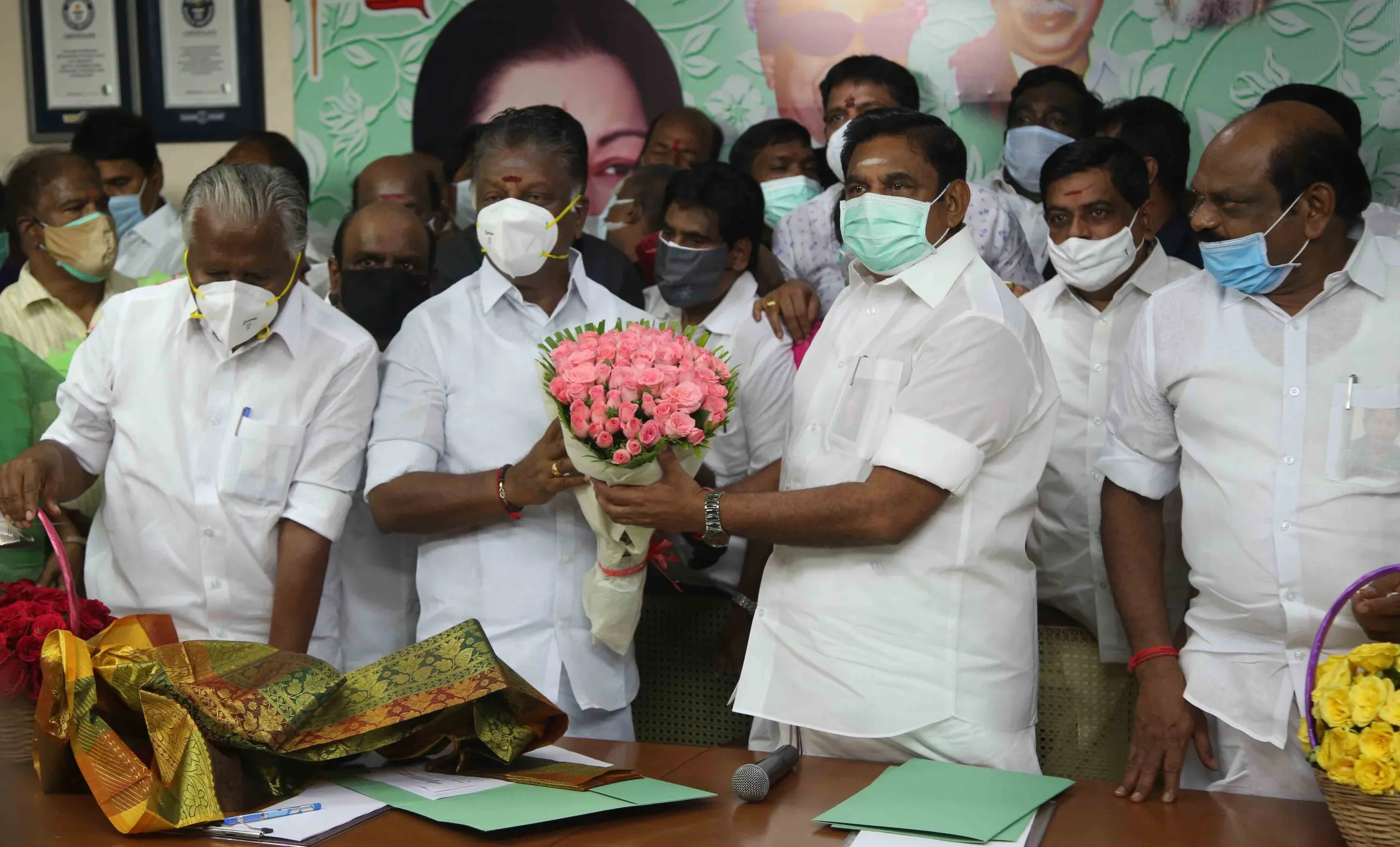 AIADMK CM Candidate Announcement edappadi Palaniswami, O panneerselvam