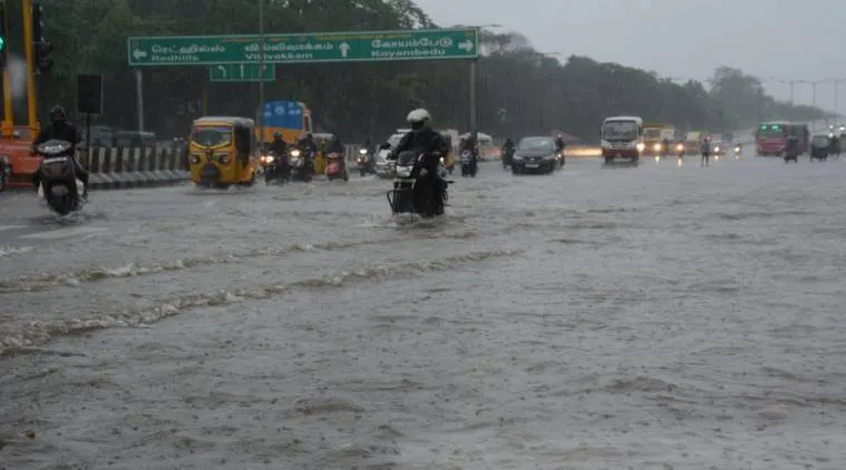 Chennai Rain, Rain in Chennai, Northeast Monsoon