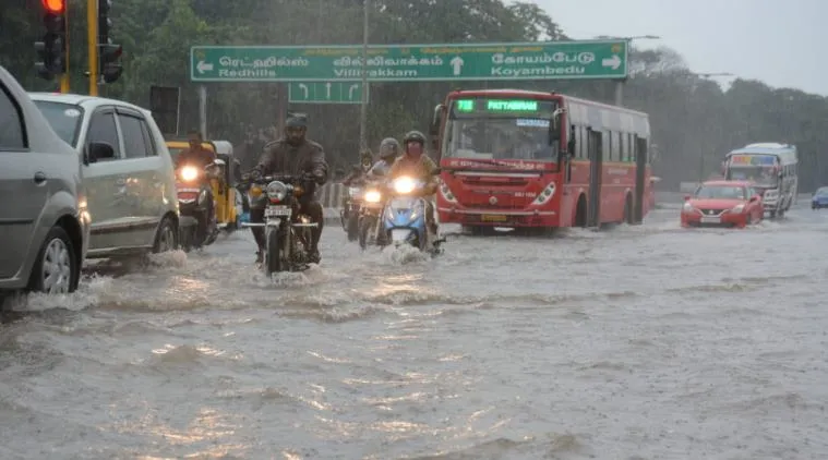 Chennai Rain, Rain in Chennai, Northeast Monsoon