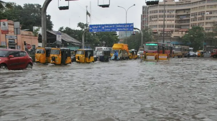 Chennai Rain, Rain in Chennai, Northeast Monsoon