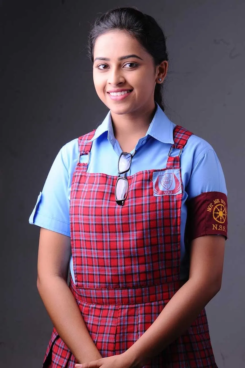 Actress in School Uniform - Sri Divya
