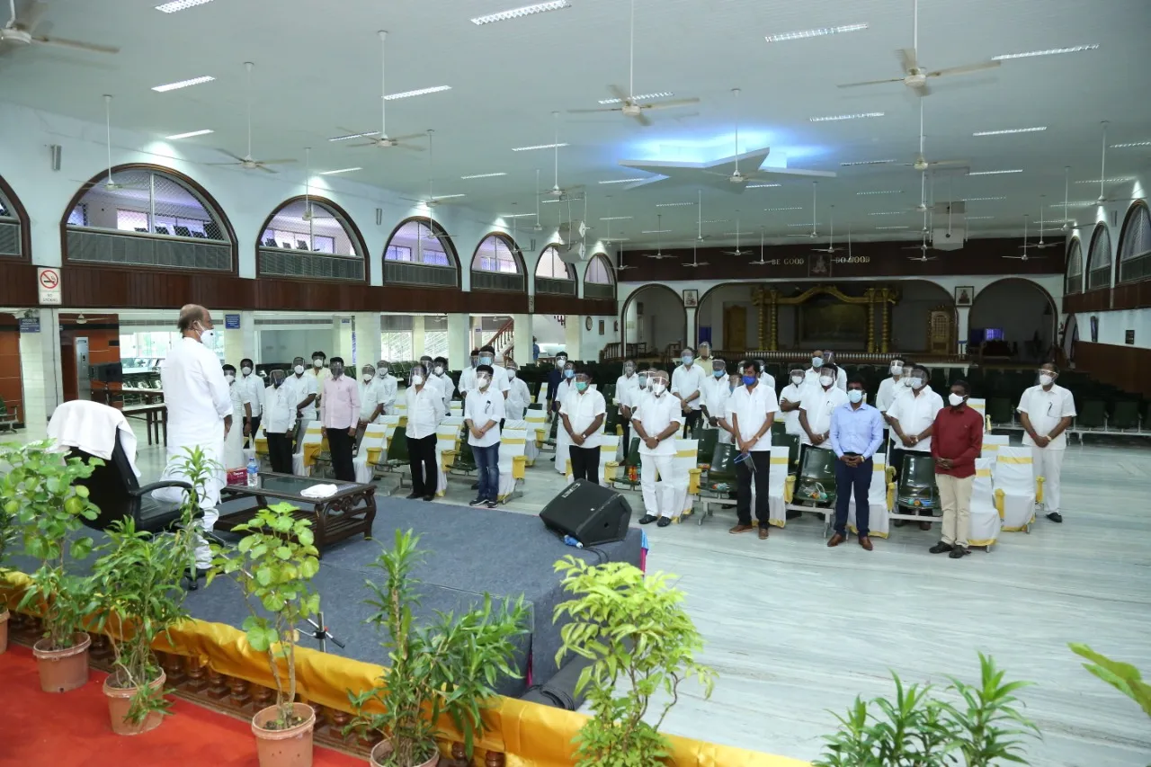 Rajinikanth Meeting with makkal mandram Secretaries