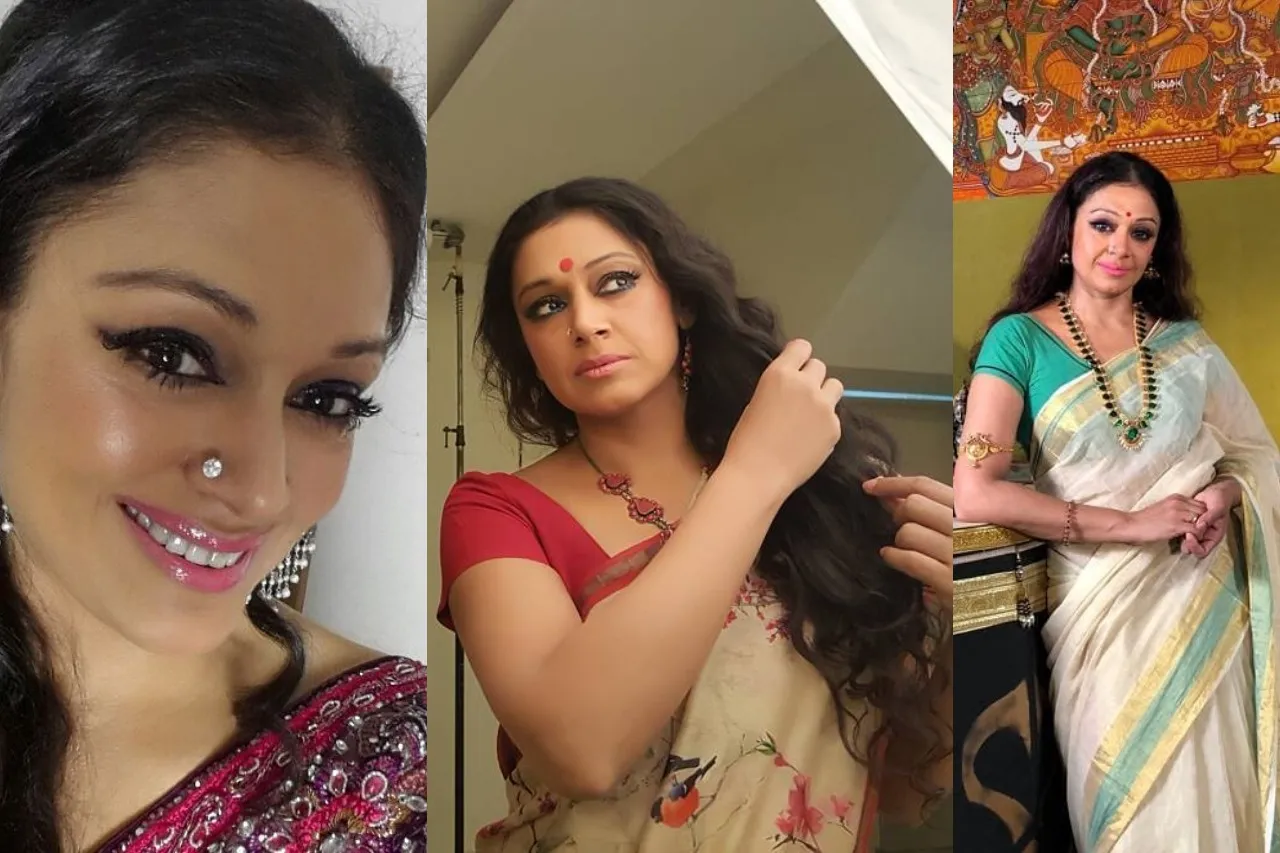 Tamil Actress with Long Hair
