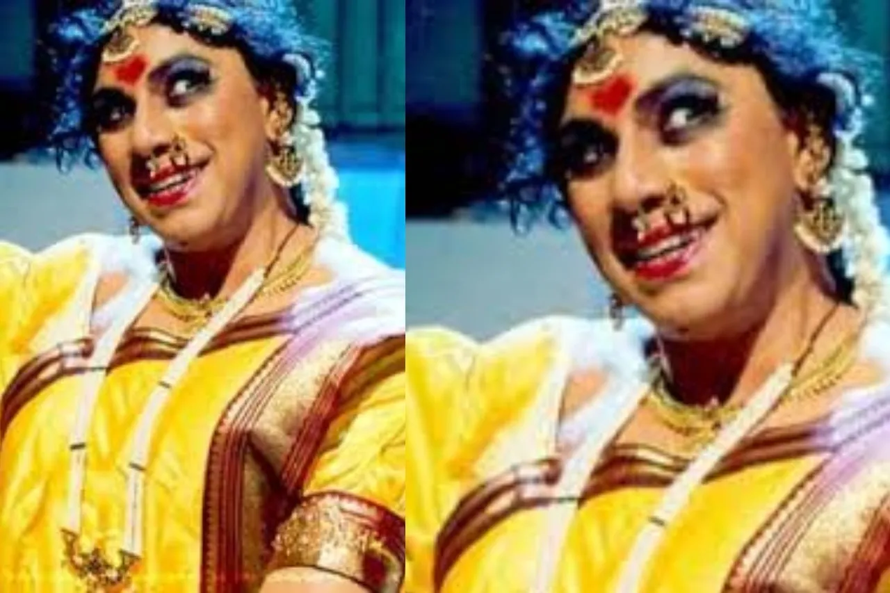 Tamil actors in Lady Getup - Sathyaraj