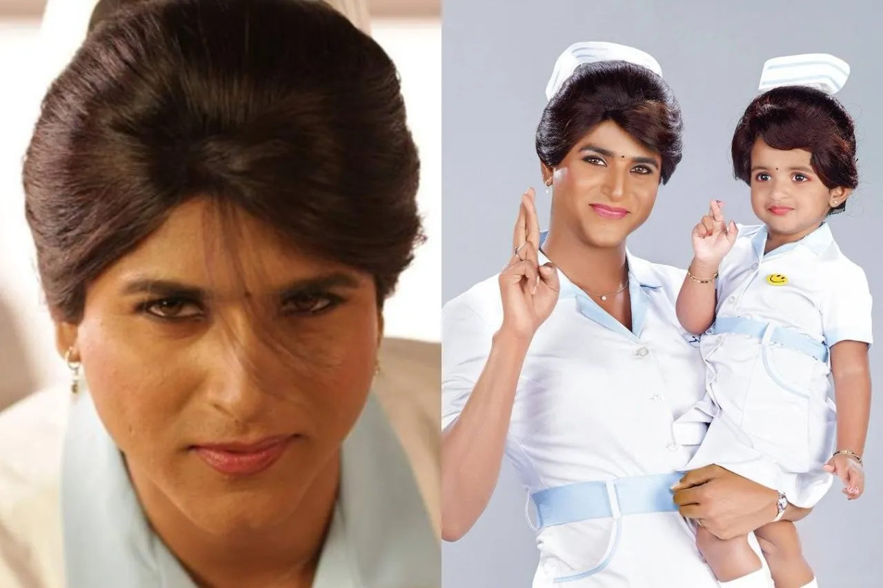 Tamil actors in Lady Getup - Sivakarthikeyan