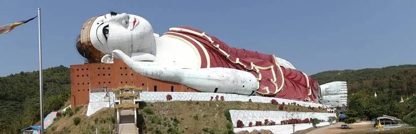 The Reclining Buddha and his various other depictions in art
