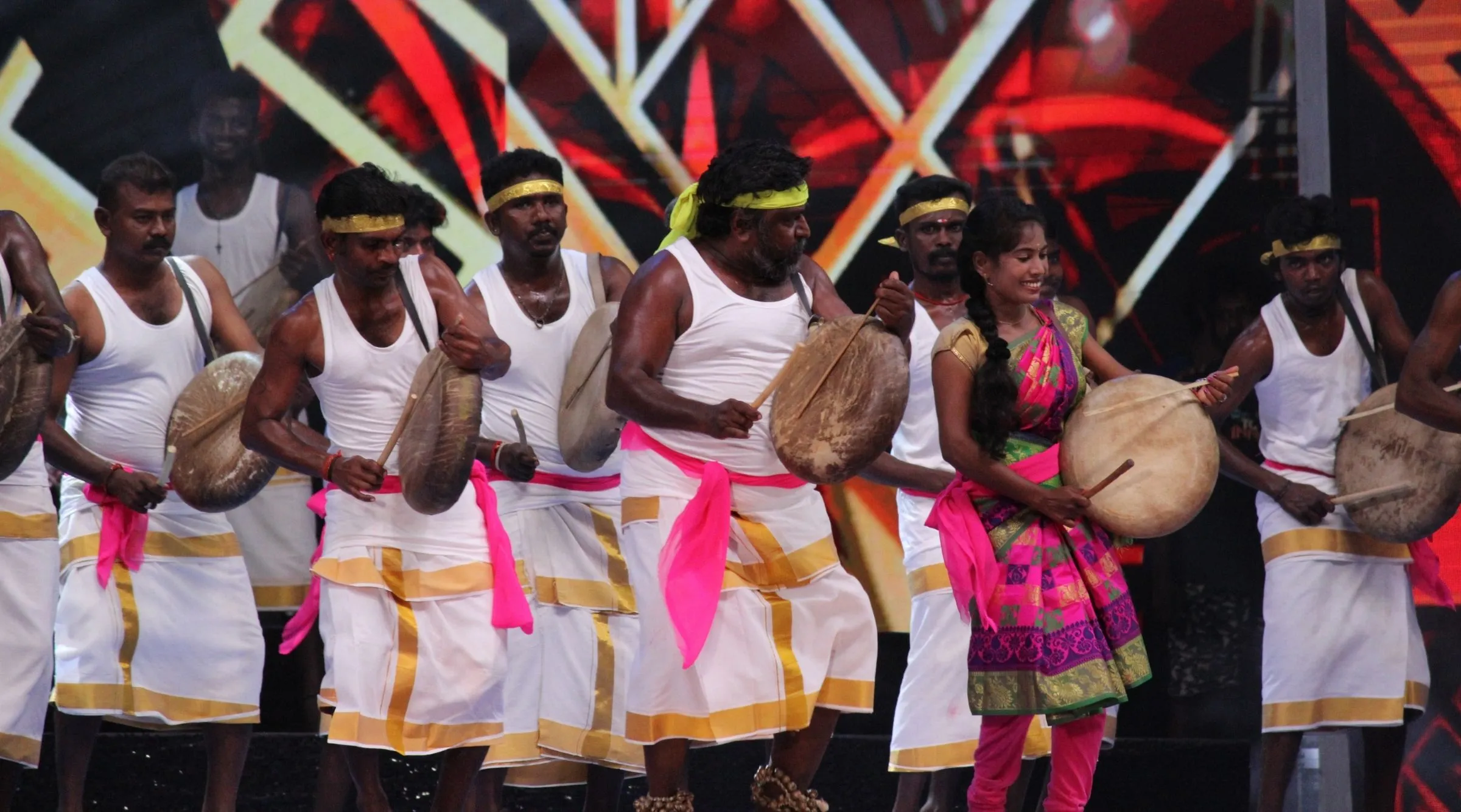 Namma Oor Thiruvizha 2022 Tamil Nadu folk dancers enthused at Island ground