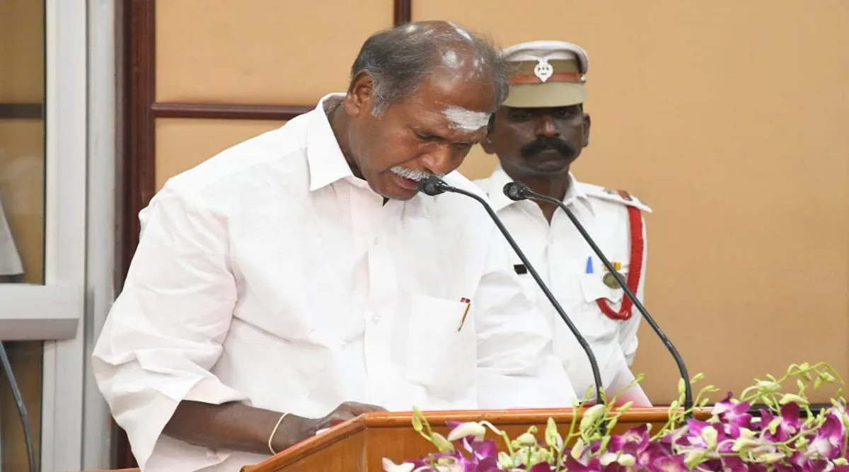 Rangaswamy says I am sitting on the seat unable to do anything