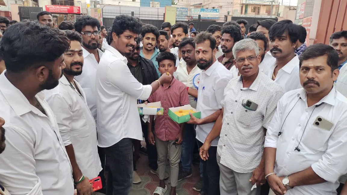 Coimbatore vijay birthday celebration 