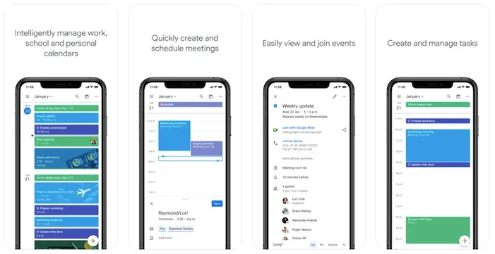 Google Calendar on iPhone