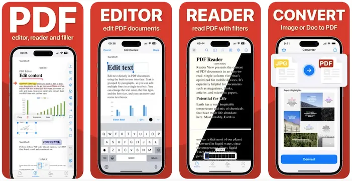 pdf editor app iPhone