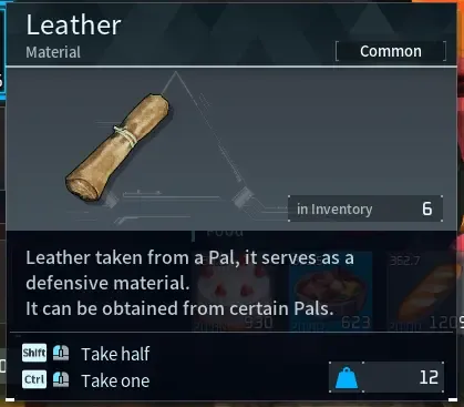 Leather in Palworld
