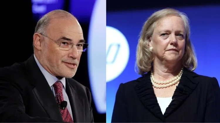 Meg Whitman and Leo Apotheker