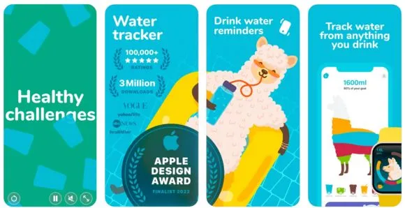 Water tracker Waterllama