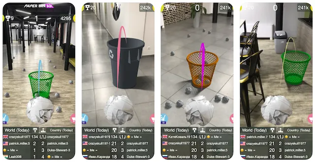 paper bin ar